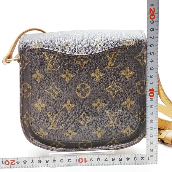 Louis Vuitton Mini Saint Cloud Brown Monogram Shoulder Bag lux-234-092225 - Picture 2 of 9